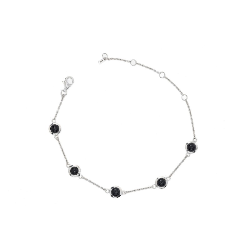 Bracciale onice nero