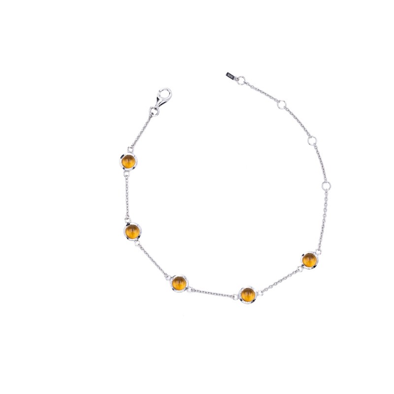 Citrine quartz bracelet