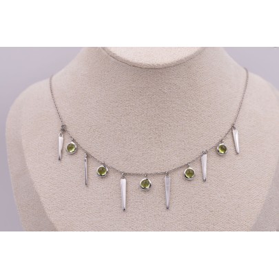 Peridot necklace