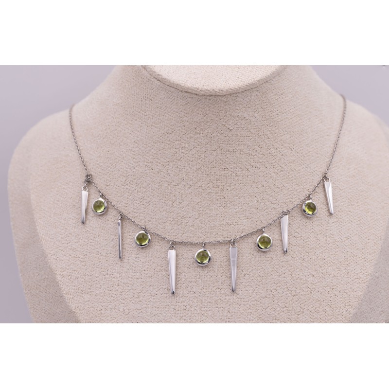 Peridot necklace